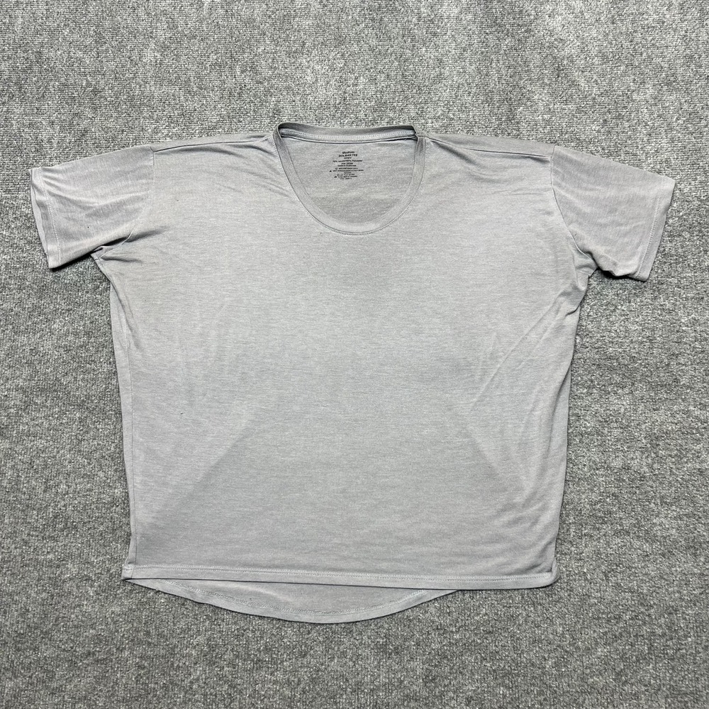 Hobby Lobby Women's Medium Dolman Tee Gray Modal Blend Oversized Drapey T Shirt